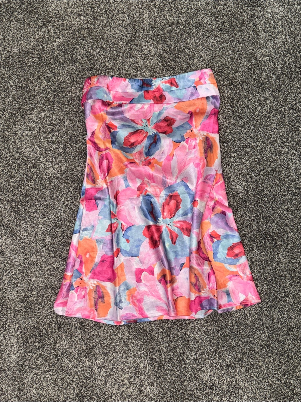 Vibrant Floral Maxi Dress in Pink Multi